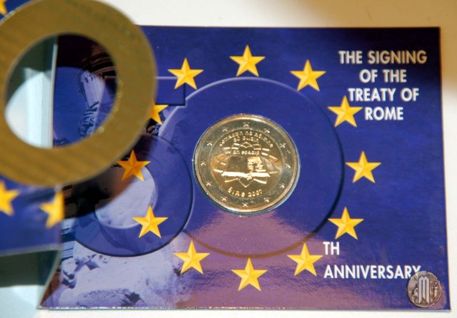 2 Euro 2007 50° Anniversario dei Trattati di Roma 2007 (Dublino)