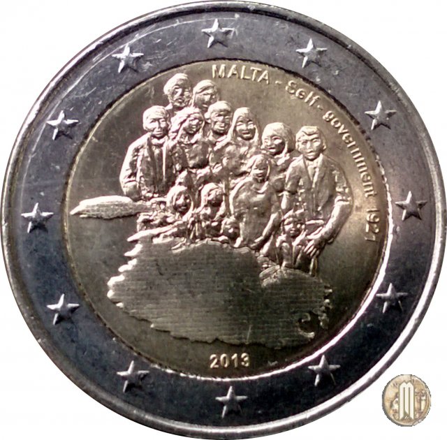 2 Euro 2013 Governo autonomo 1921 2013 (Utrecht)