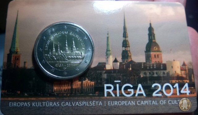 2 Euro 2014 Riga capitale europea della cultura 2014 (Baden Württemberg)