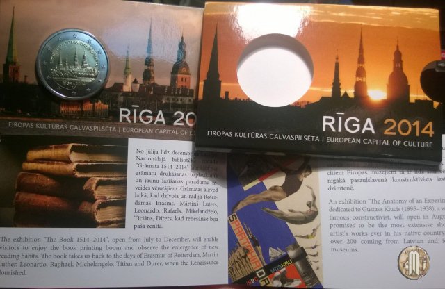 2 Euro 2014 Riga capitale europea della cultura 2014 (Baden Württemberg)