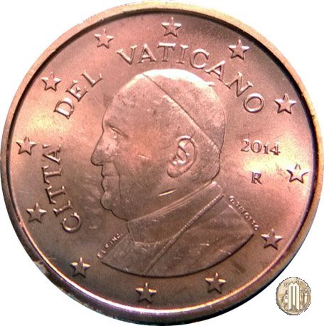 2 centesimi di Euro 2014 (Roma)