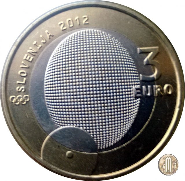 3 Euro 2012 Prima medaglia olimpica 2012 (Kremnica)