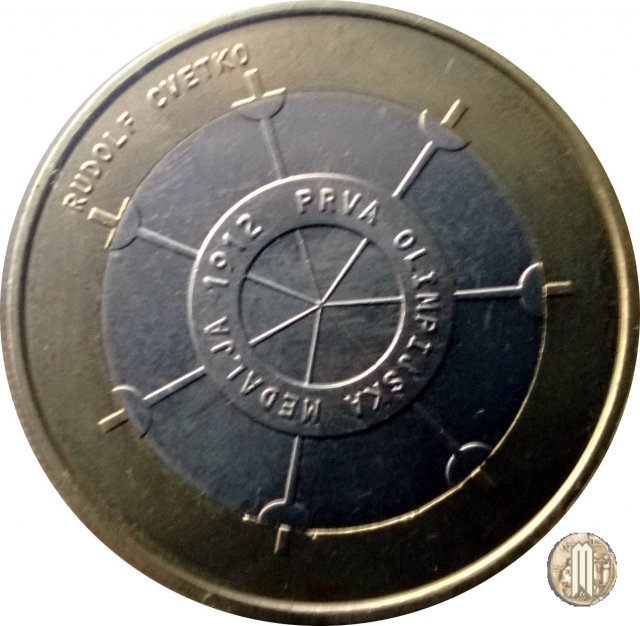 3 Euro 2012 Prima medaglia olimpica 2012 (Kremnica)