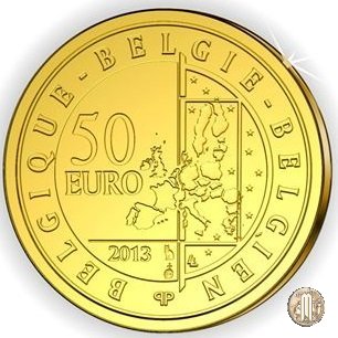 50 Euro 2013 Hugo Claus 2013 (Bruxelles)