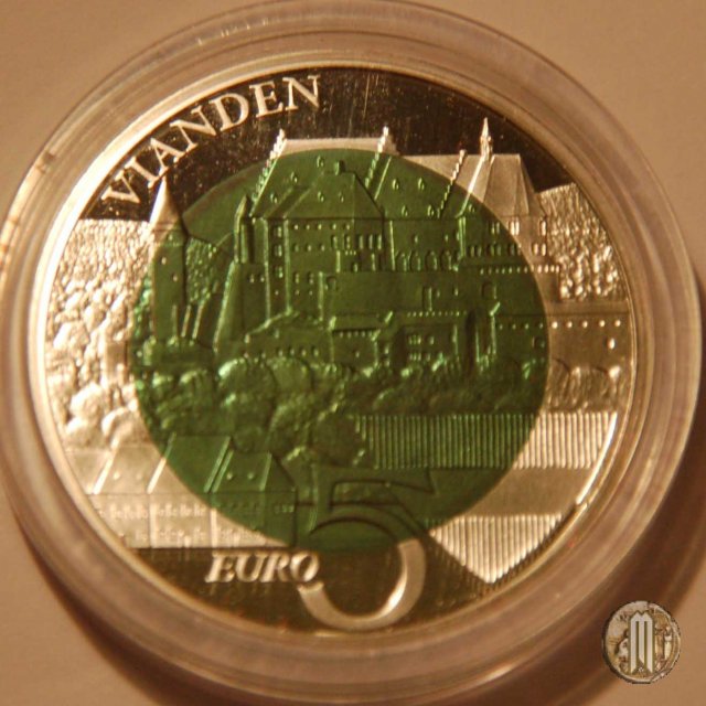 5 Euro 2009 Castelli lussemburghesi - Castello di Vianden 2009 (Vienna)