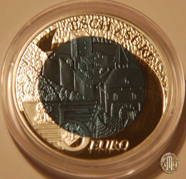 5 Euro 2010 Castelli lussemburghesi - Castello di Esch-sur-Sûre 2010 (Vienna)