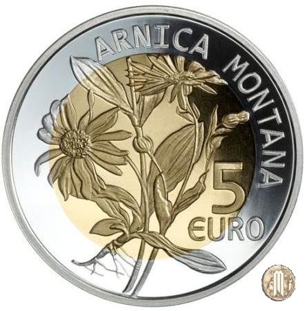 5 Euro 2010 Fauna e Flora del Lussemburgo - Arnica montana 2010 (Utrecht)