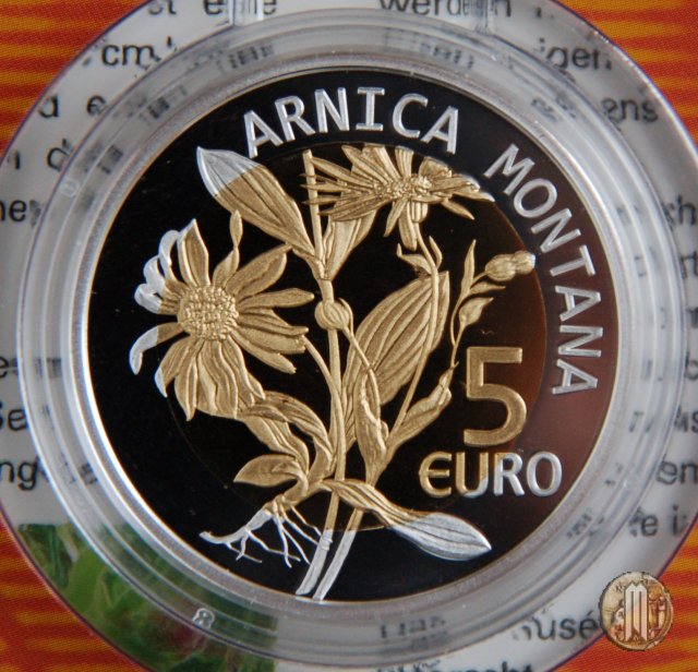 5 Euro 2010 Fauna e Flora del Lussemburgo - Arnica montana 2010 (Utrecht)