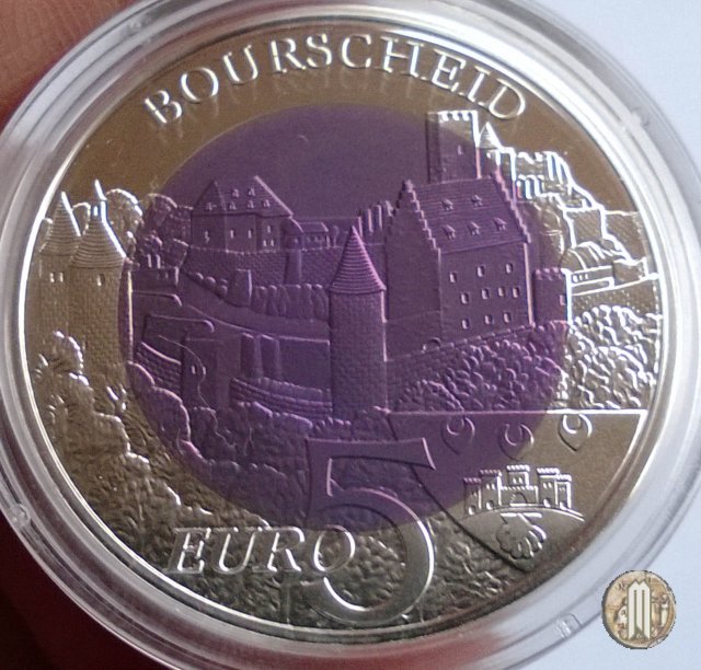 5 Euro 2012 Châteaux luxembourgeois - Châteaux Bourscheid 2012 (Vienna)