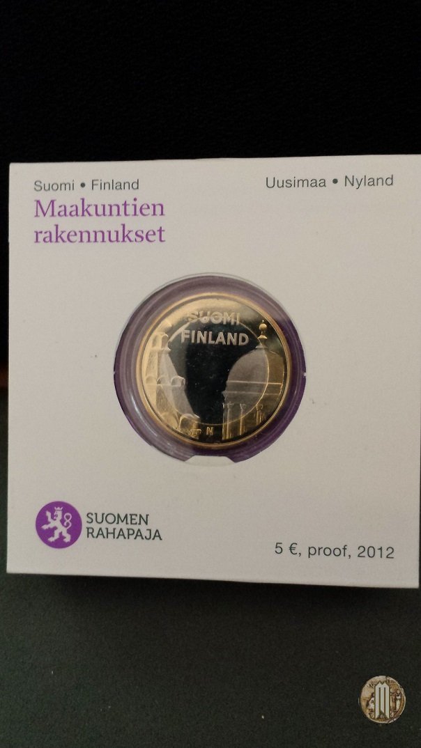 5 Euro 2012 - Uusimataa - Architettura Regioni Finlandesi 2012 (Vantaa)