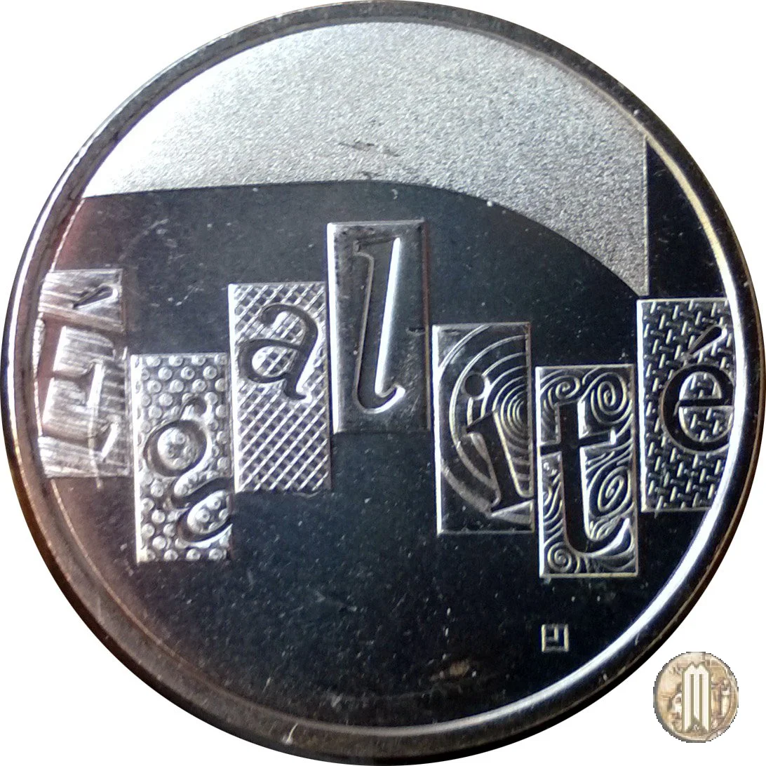 5 Euro 2013 Egalit&egrave; 2013 (Parigi)