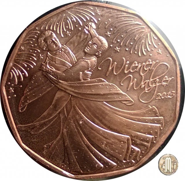 5 Euro 2013 Valzer Viennese 2013 (Vienna)