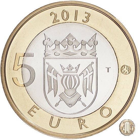 5 Euro 2013 - Åland - Architettura Regioni Finlandesi 2013 (Vantaa)