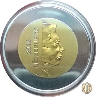 5 Euro 2014 - Châteaux luxembourgeois - Châteaux de Larochette 2014 (Vienna)