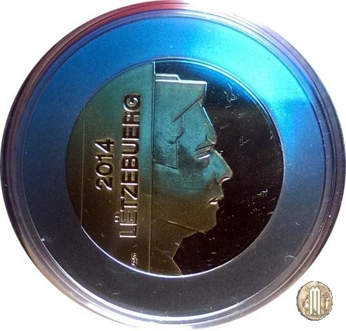 5 Euro 2014 Faune et flore au Luxembourg - Reinette de Luxembourg 2014 (Utrecht)