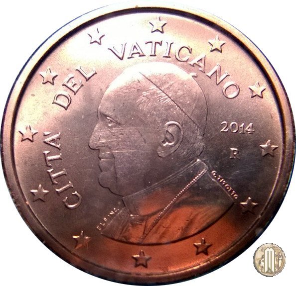 5 centesimi di Euro 2014 (Roma)