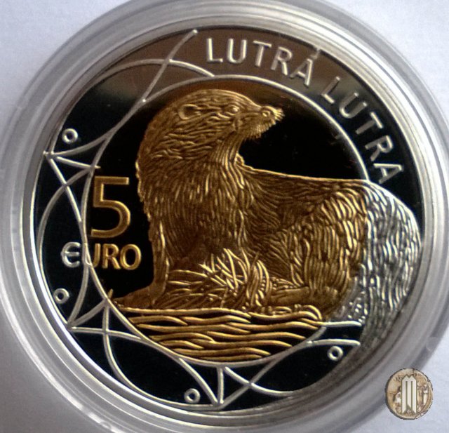 5 Euro 2011 Faune et flore au Luxembourg - Lutra Lutra 2011 (Utrecht)