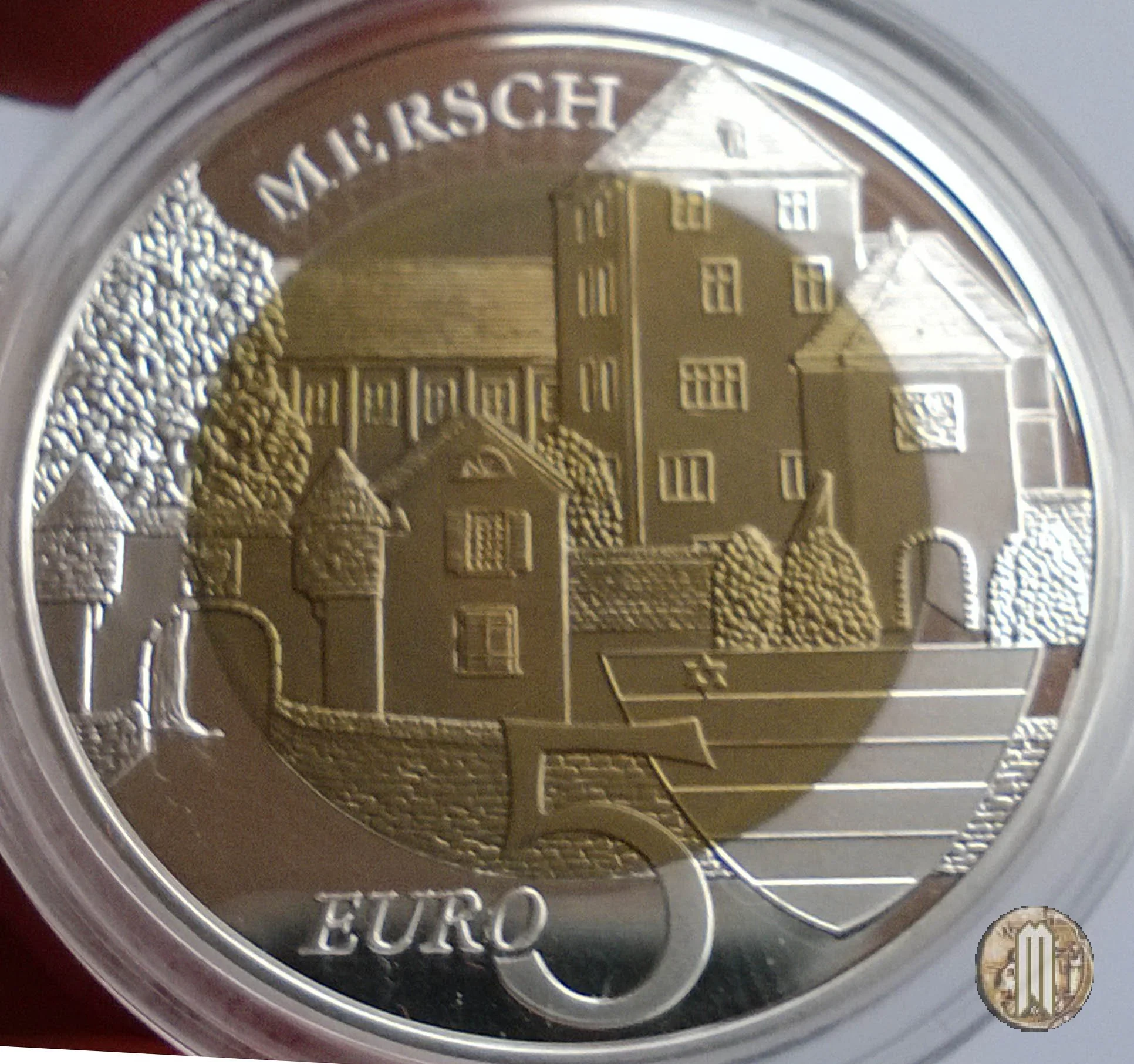 5 Euro 2011 Ch&acirc;teaux luxembourgeois - Ch&acirc;teaux Mersch 2011 (Vienna)
