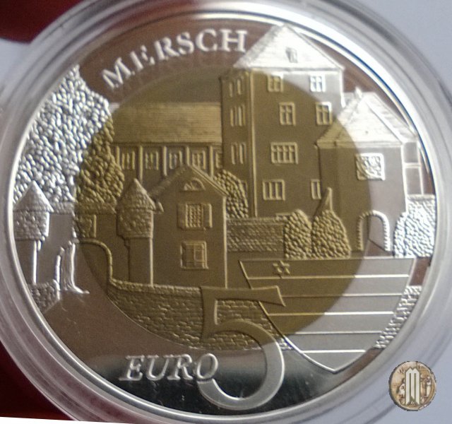 5 Euro 2011 Châteaux luxembourgeois - Châteaux Mersch 2011 (Vienna)