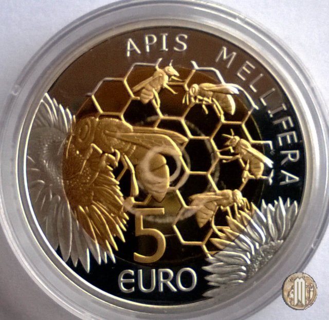 5 Euro 2013 Faune et flore au Luxembourg - Apis Mellifera 2013 (Utrecht)