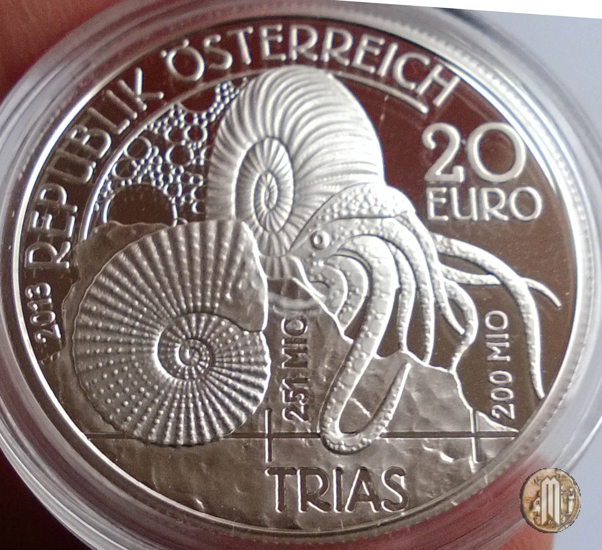 20 Euro - Prehistoric Life - TRIASSIC &ndash; LIFE IN THE WATER 2013 (Vienna)