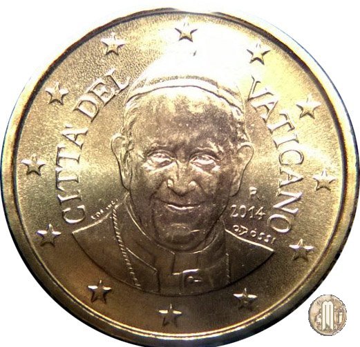 10 centesimi di Euro 2014 (Roma)