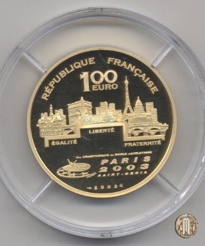 100 Euro 2003 Parigi 2003 - Corsa 2003 (Parigi)