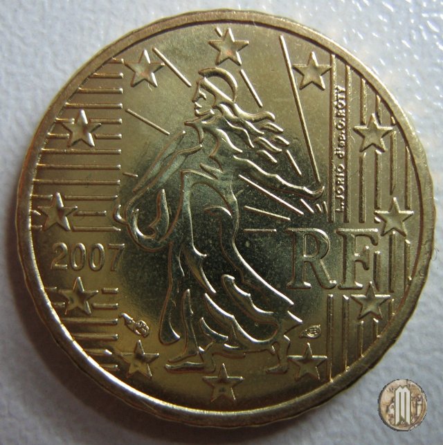 10 centesimi di Euro 2007 (Parigi)