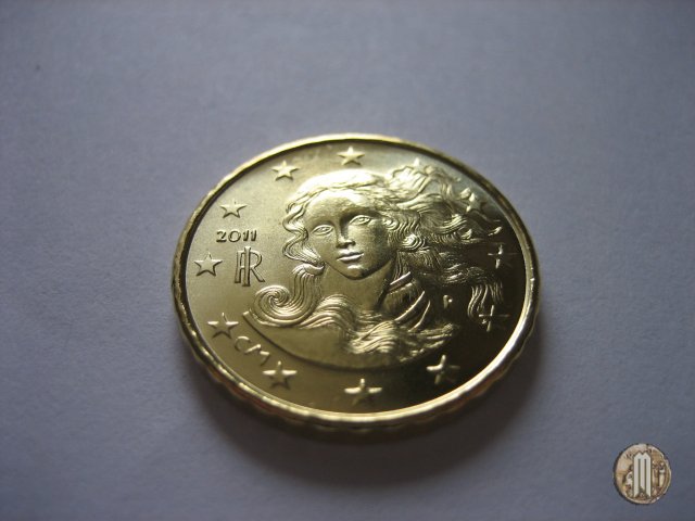 10 centesimi di Euro 2011 (Roma)