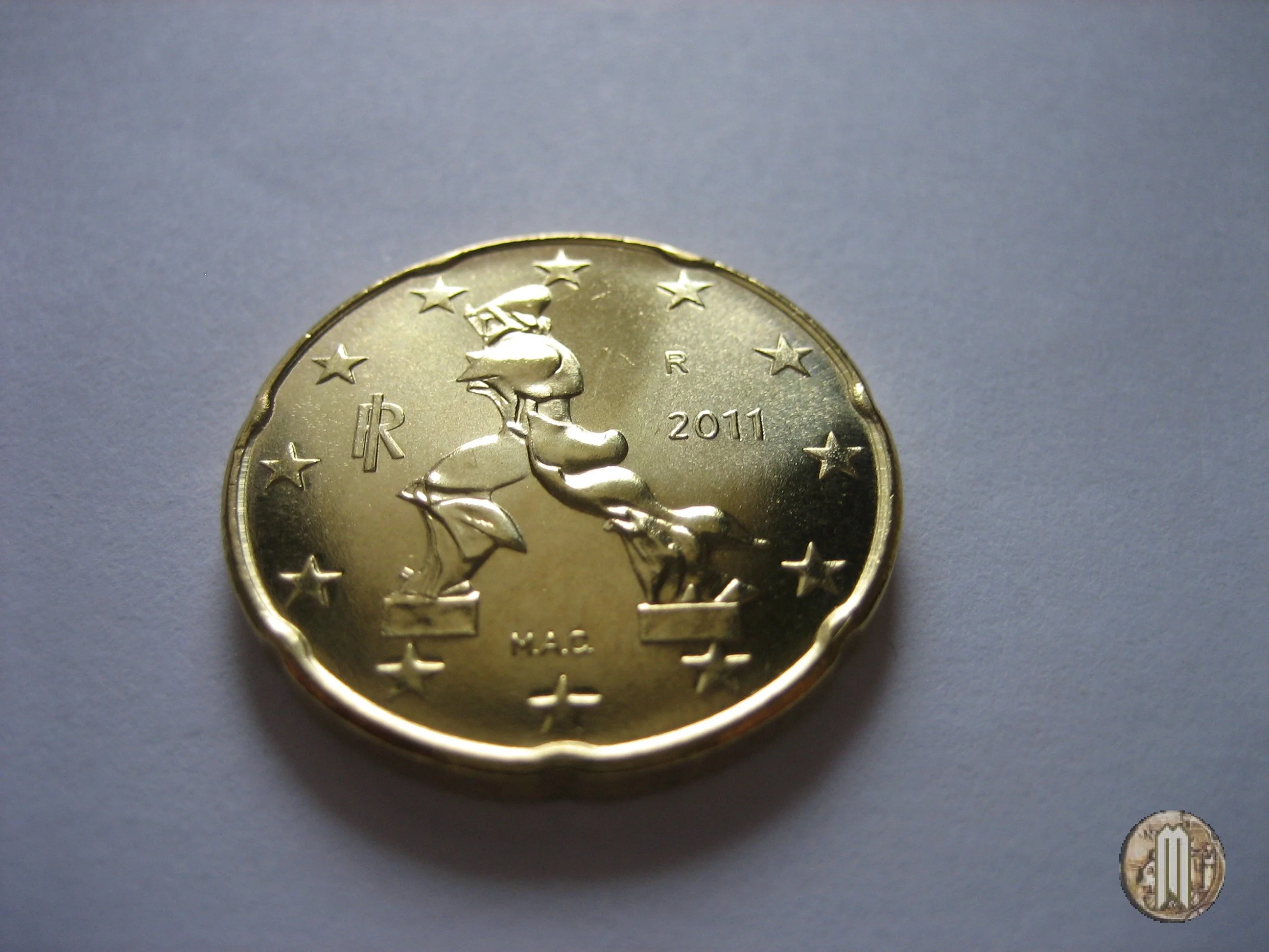 20 centesimi di Euro 2011 (Roma)