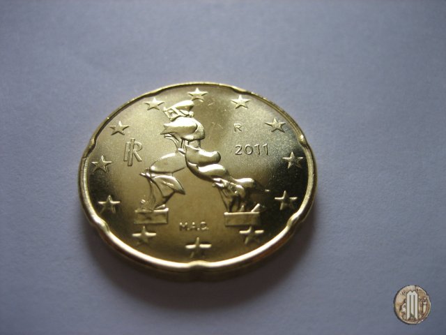 20 centesimi di Euro 2011 (Roma)