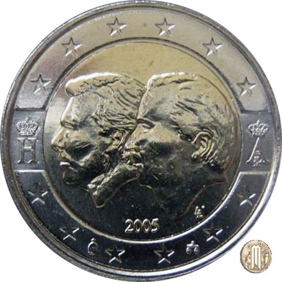 2 Euro 2005 Unione Economica del Belgio e del Lussemburgo 2005 (Bruxelles)