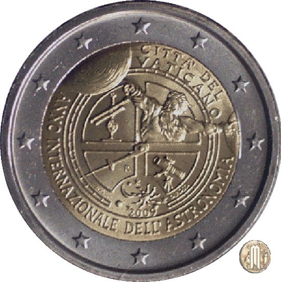 2 Euro 2009 Anno Internazionale dell'Astronomia 2009 (Roma)