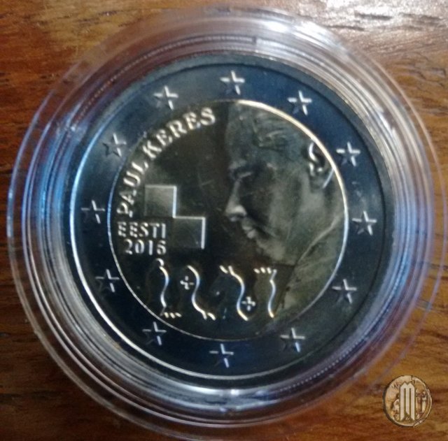 2 Euro 2016 100° anniv. nascita Paul Keres 2016