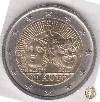 2 Euro 2016 2200° anniversario morte Plauto 2016 (Roma)