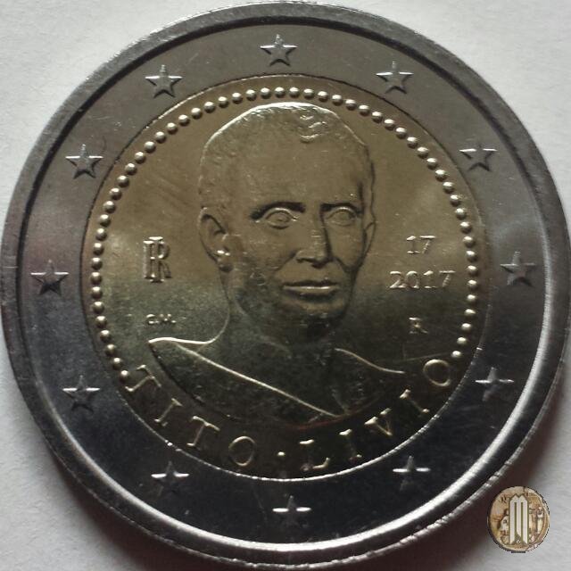 2 Euro 2017 Bimillenario morte Tito Livio 2017 (Roma)