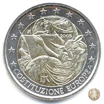 2 Euro 2005 1° Anniversario della Costituzione Europea 2005 (Roma)