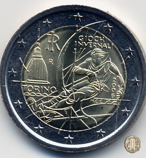 2 Euro 2006 XX Giochi Olimpici Invernali di Torino 2006 (Roma)
