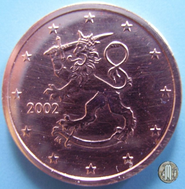 2 centesimi di Euro 2002 (Vantaa)