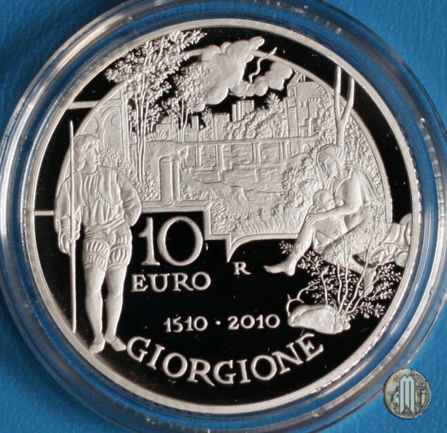 10 Euro 2010 500° Ann. della scomparsa di Giorgione 2010 (Roma)