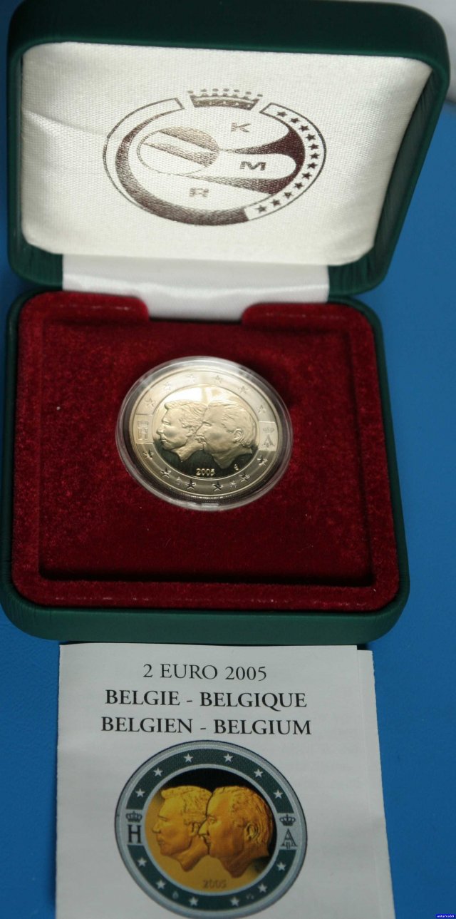 2 Euro 2005 Unione Economica del Belgio e del Lussemburgo 2005 (Bruxelles)