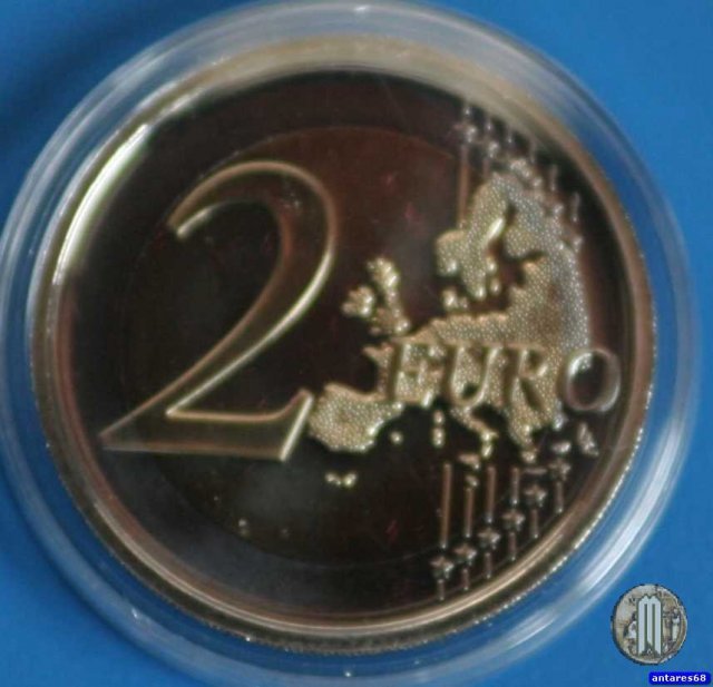 2 Euro 2009 200° Anniversario della Nascita di Louis Braille 2009 (Bruxelles)