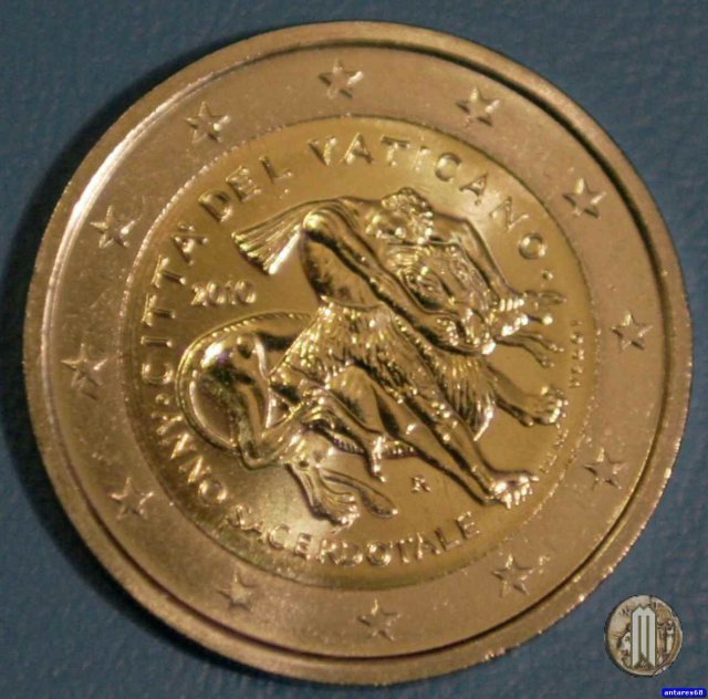 2 Euro 2010 Anno Sacerdotale 2010 (Roma)