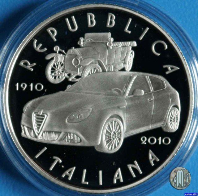 5 Euro 2010 Centenario Alfa Romeo 2010 (Roma)