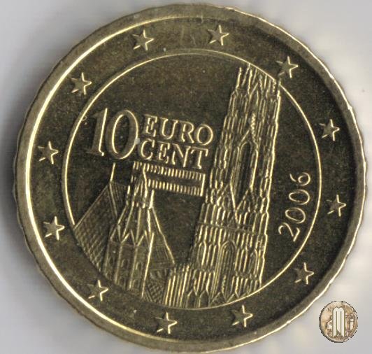 10 centesimi di Euro 2006 (Vienna)