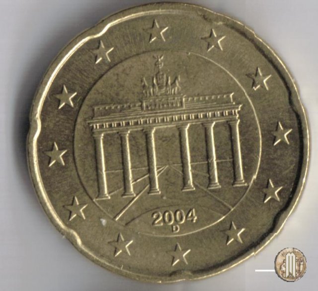 20 centesimi di Euro 2004 (Monaco)