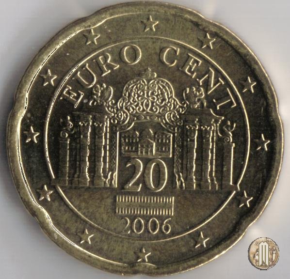 20 centesimi di Euro 2006 (Vienna)