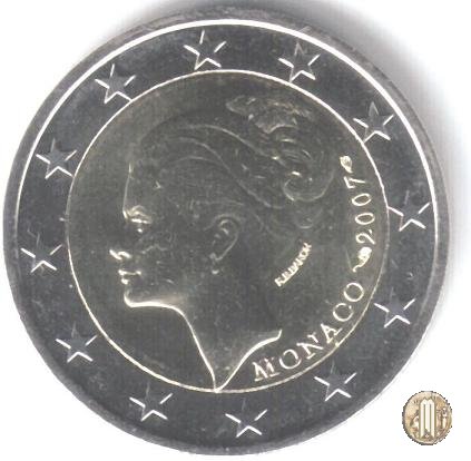 2 Euro 2007 - 25° Anniversario della Morte della Principessa Grace Kelly 2007 (Parigi)