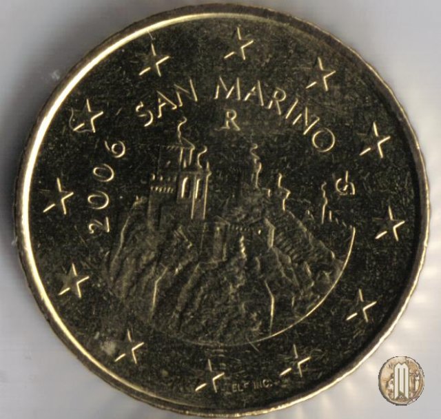 50 centesimi di Euro 2006 (Roma)