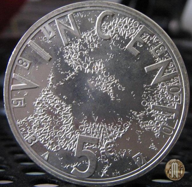 5 Euro 2003 150° Nascita Vincent van Gogh 2003 (Utrecht)